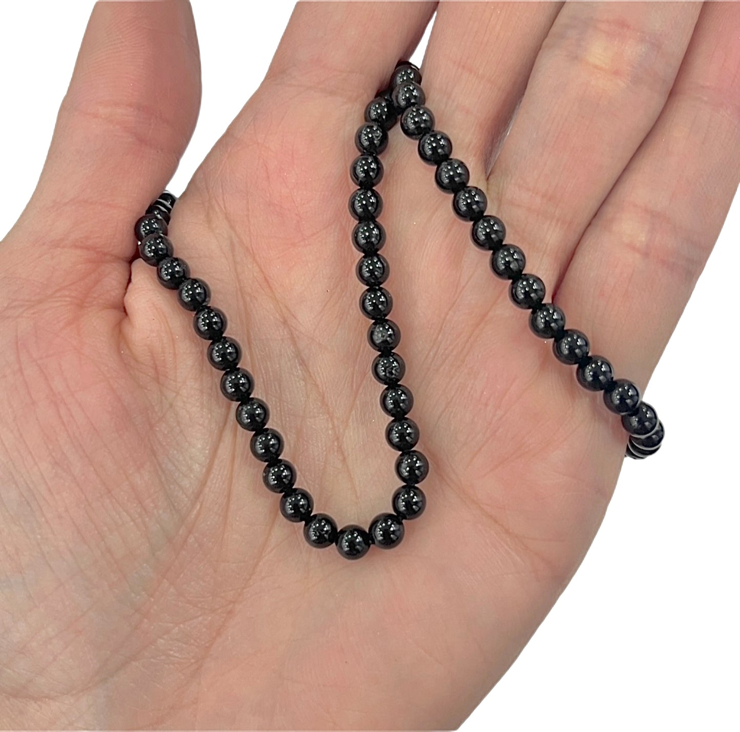 Sarta Turmalina Negra 4mm
