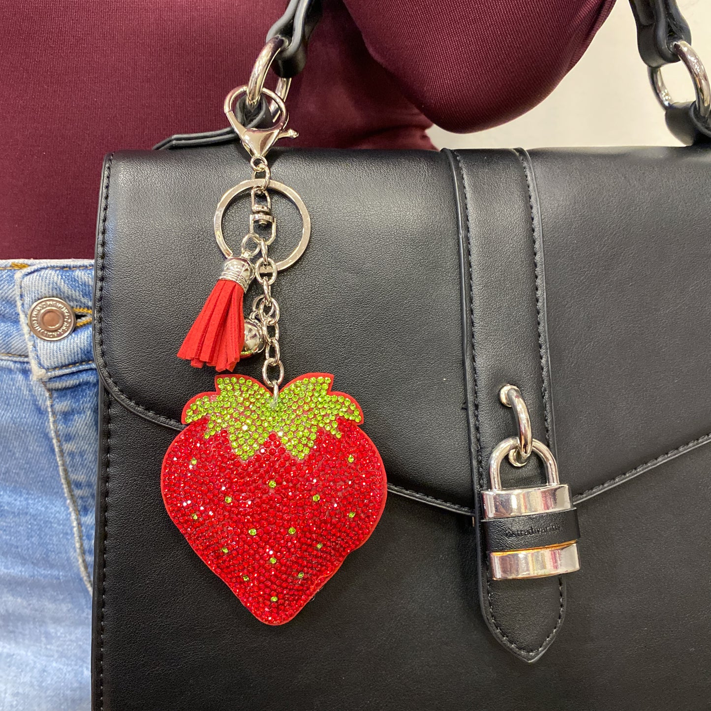 Llavero STRAU 🍓Rojo