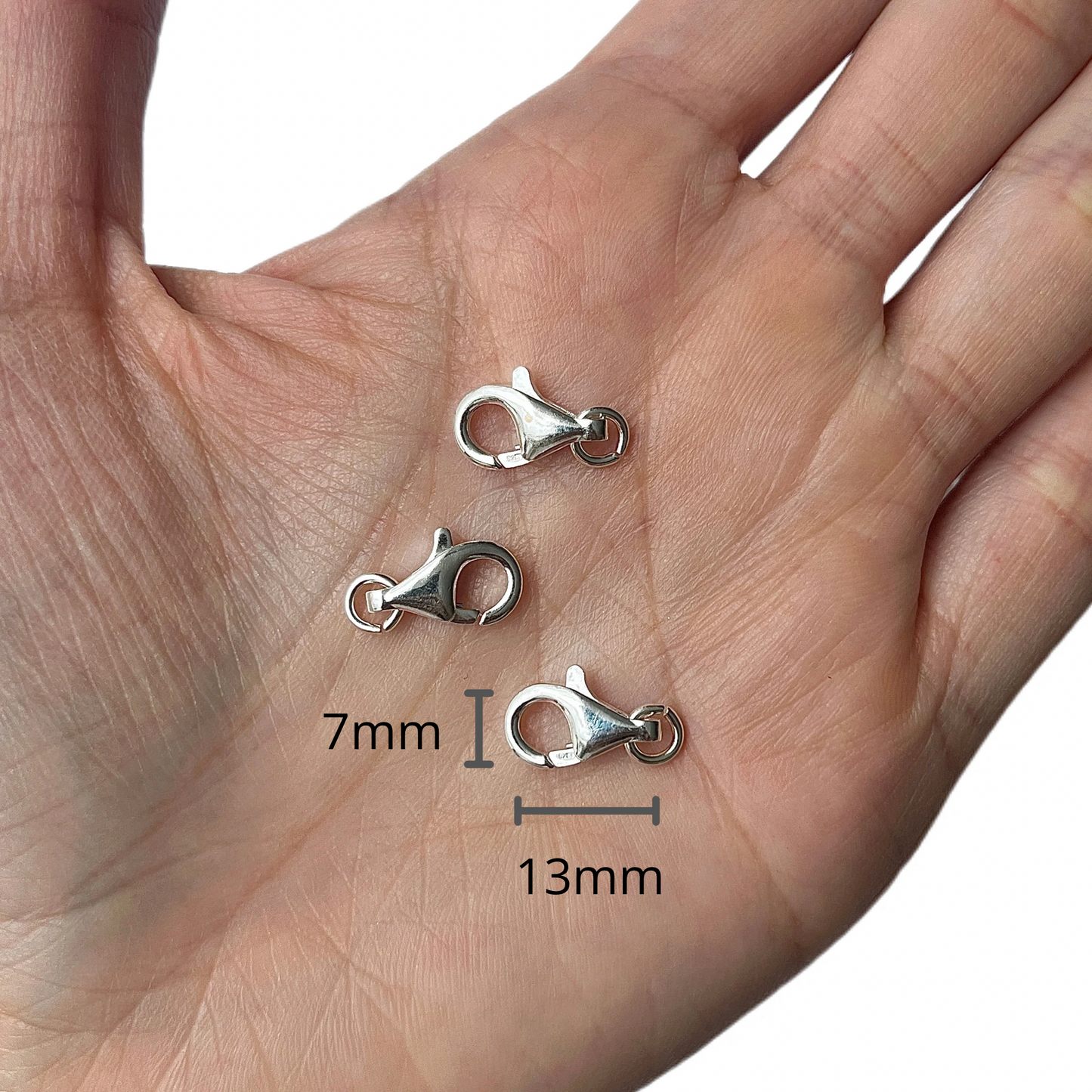 Broche Picoloro Plata 13mm*7mm