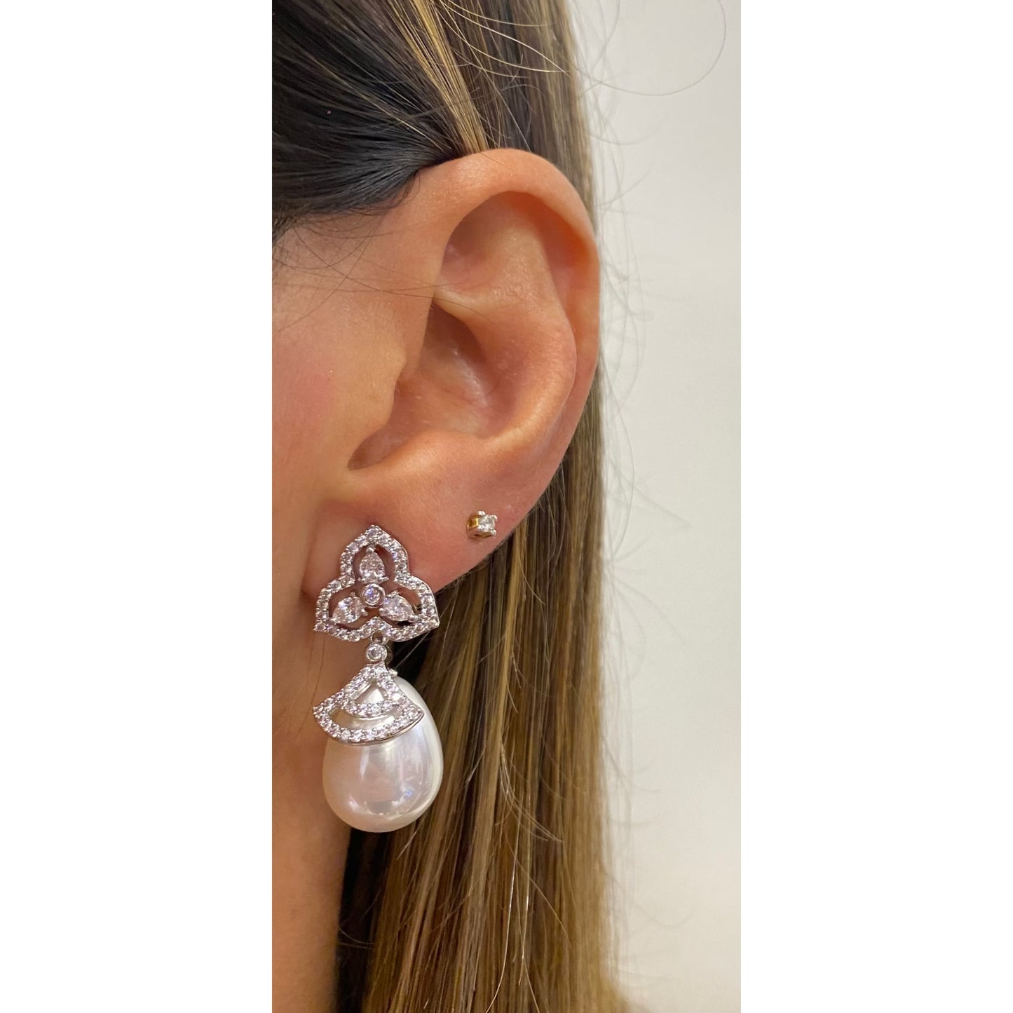Aretes BURTE Clear