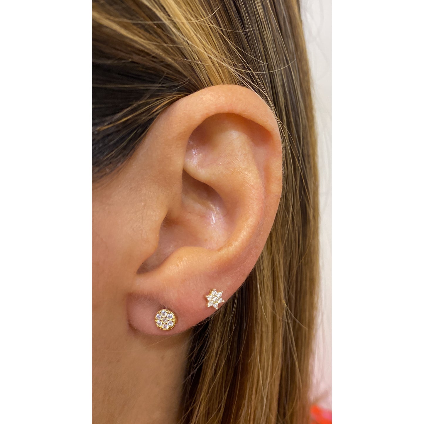 Aretes UTIN Dorado5mm