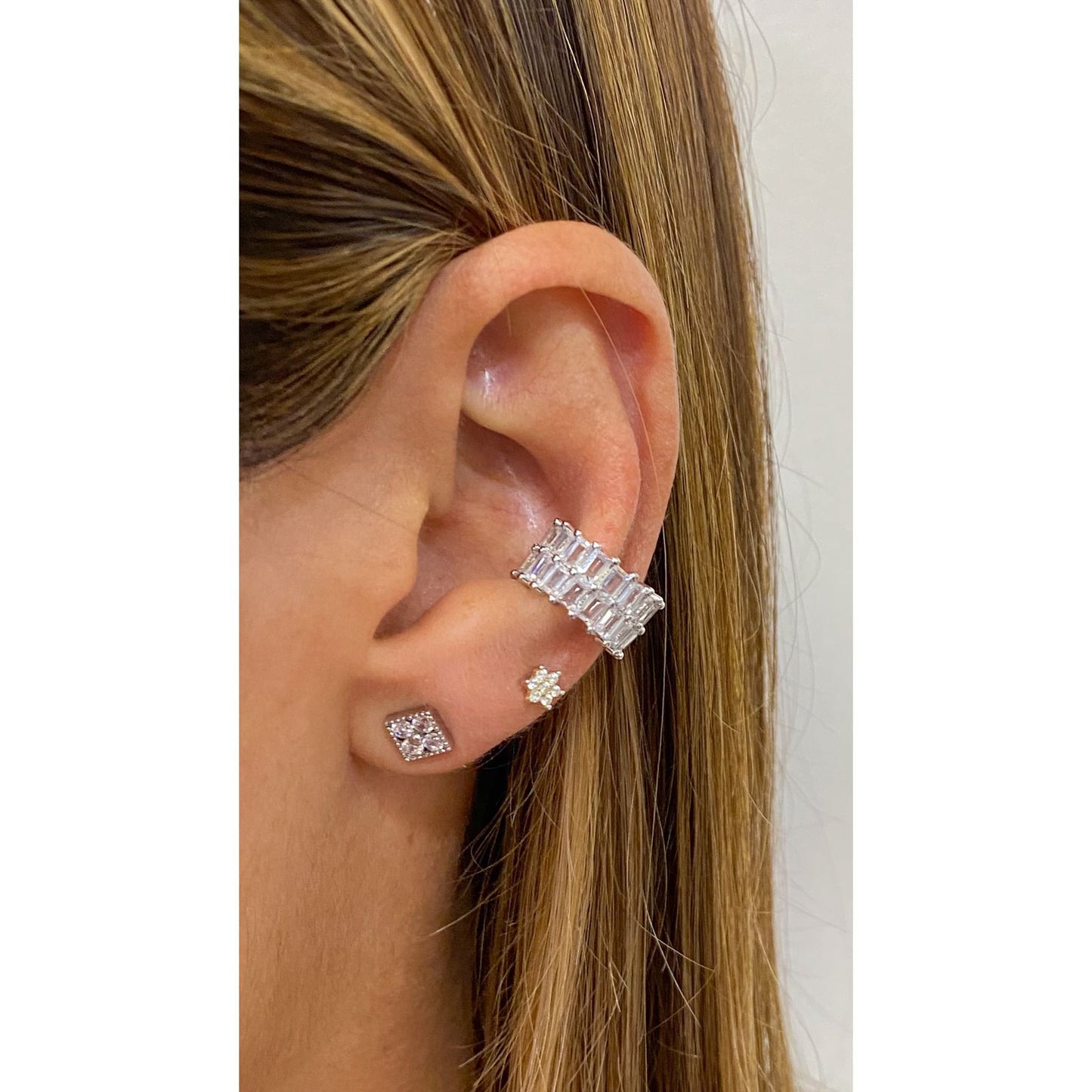 Earcuff GAKI Plateado