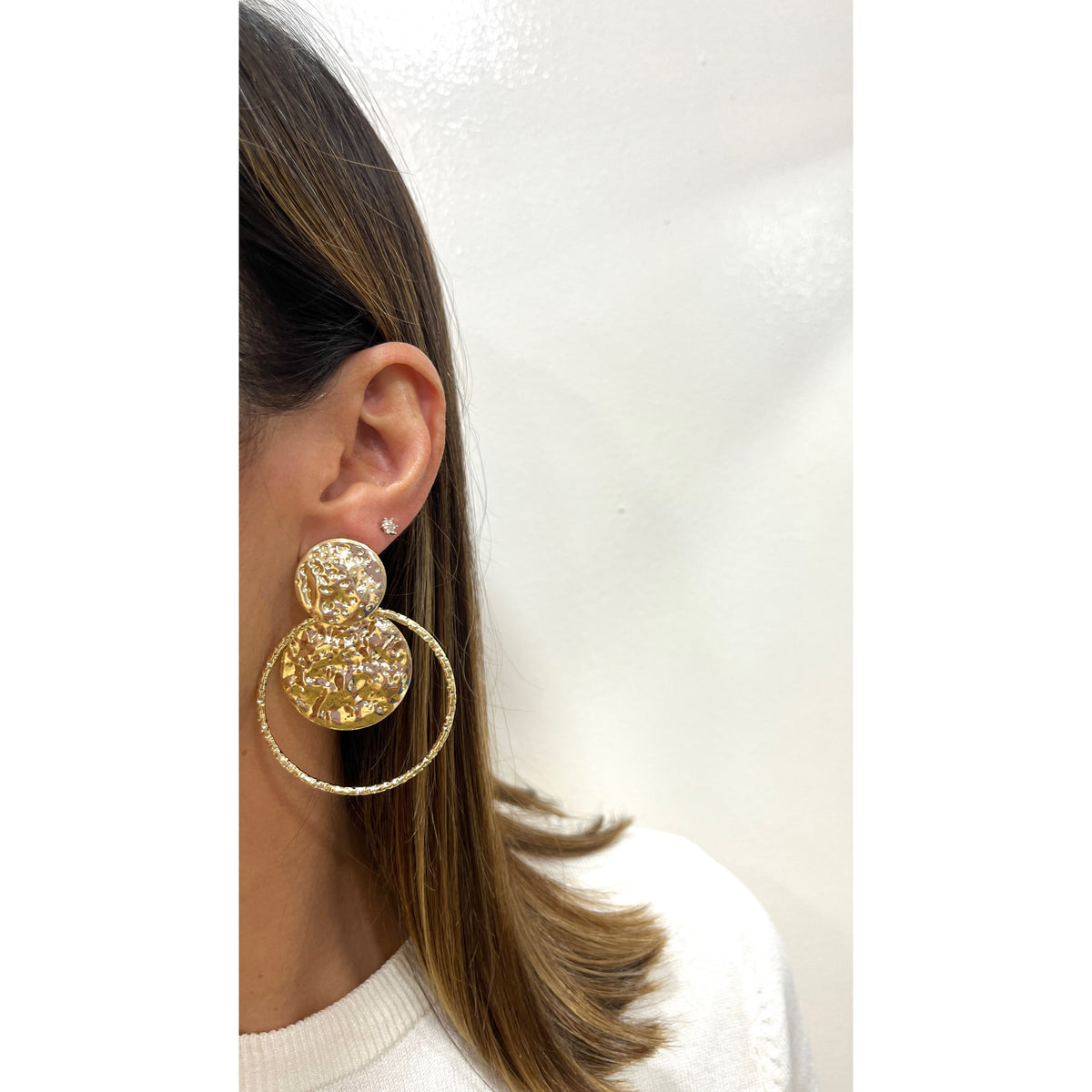 Aretes YUXY Dorados