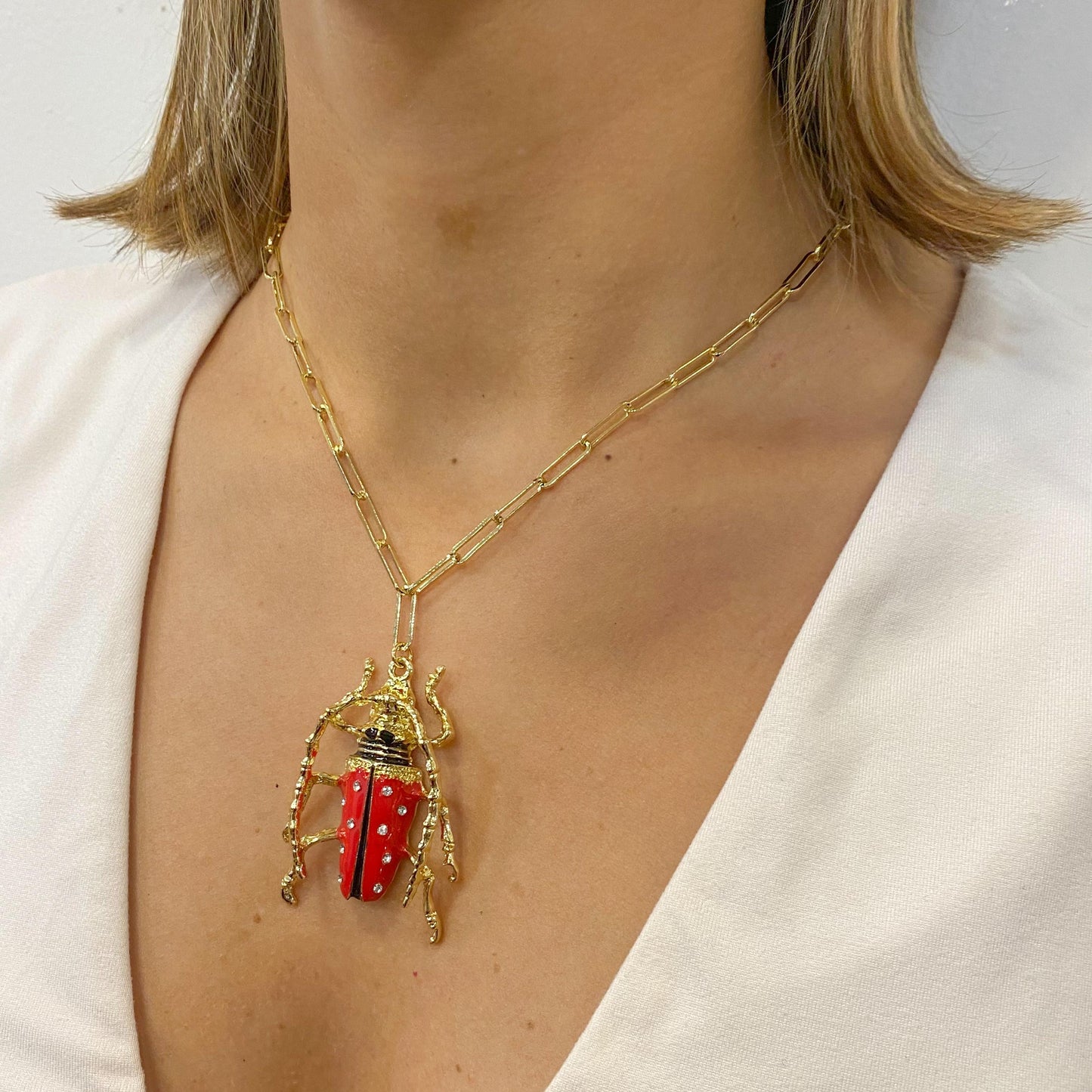 Collar SUMP Rojo 🐞