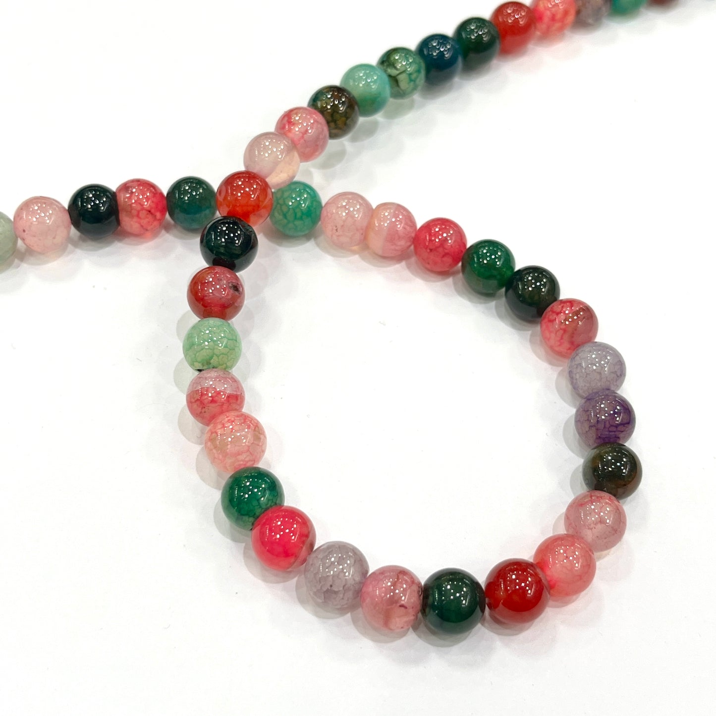 Sarta Agata Multicolor 8mm