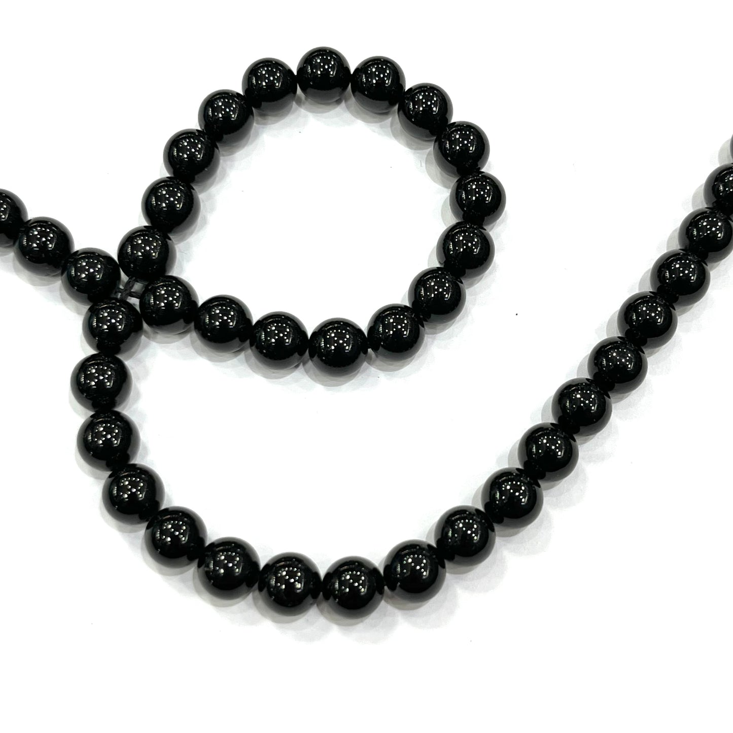 Sarta Turmalina Negra 8mm