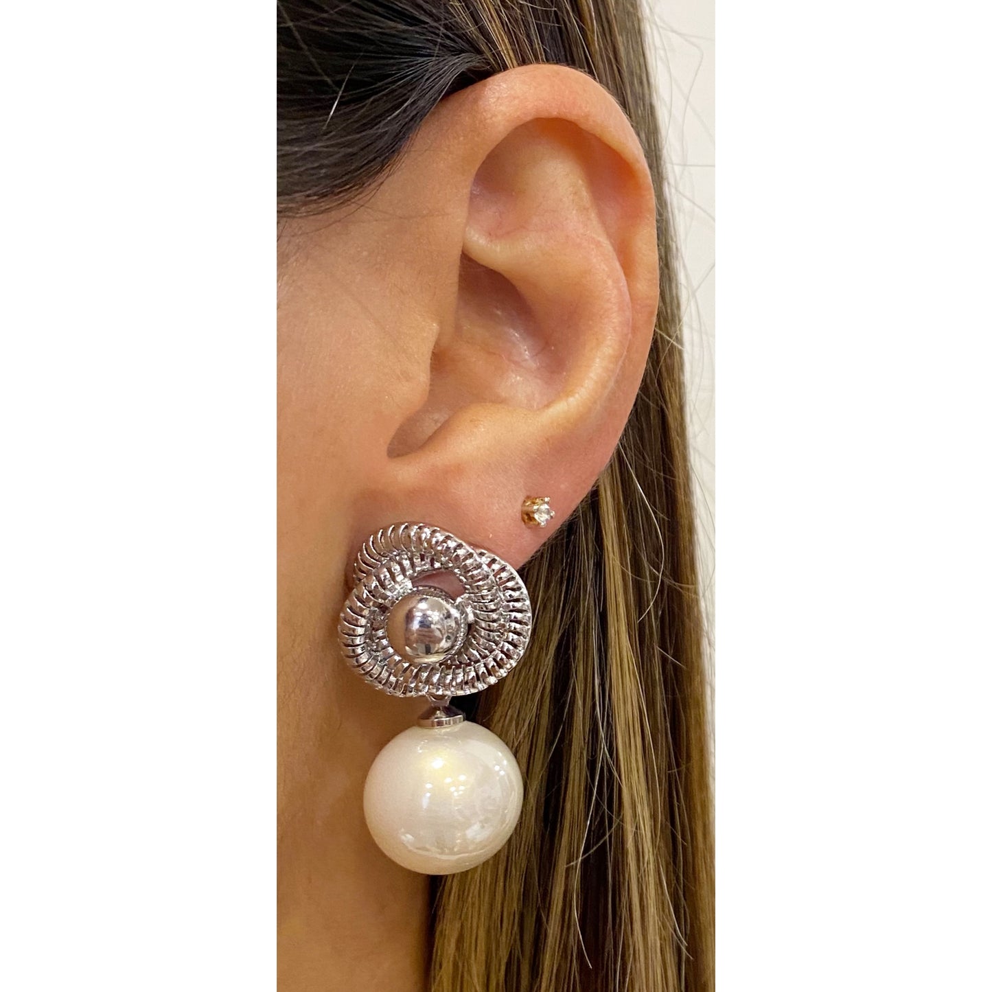 Aretes ARUMBO Plateado