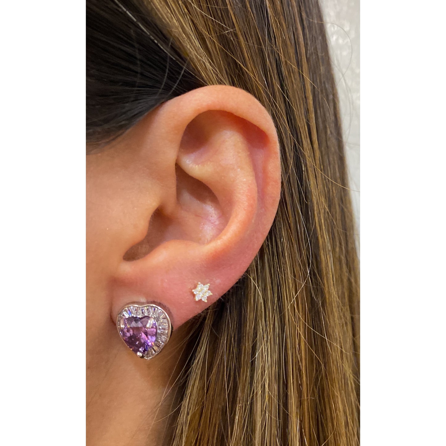 Aretes GURIN Lila 💜