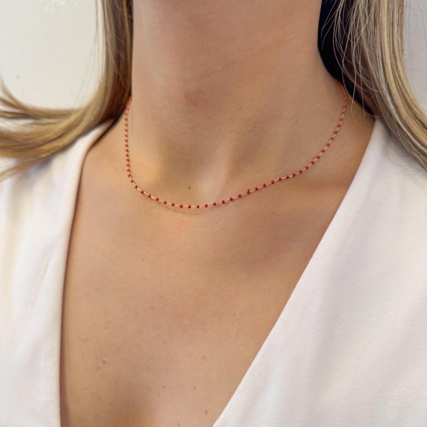 Collar TAVY Rojo