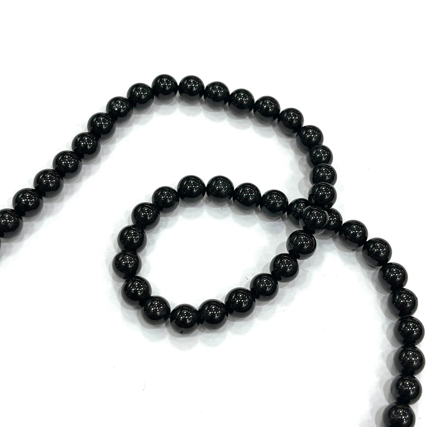 Sarta Turmalina Negra 6mm