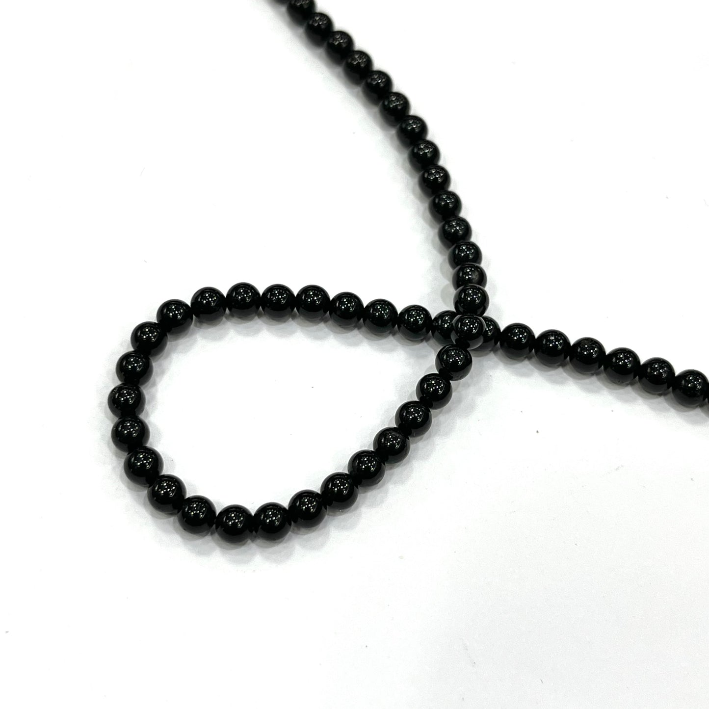 Sarta Turmalina Negra 4mm