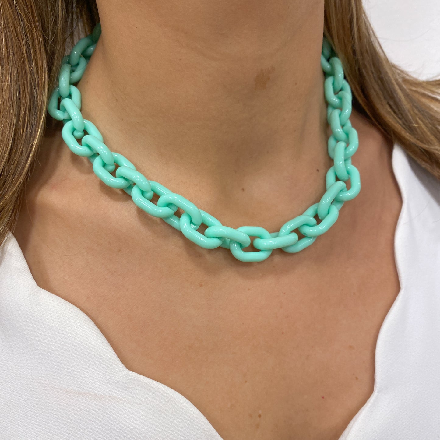 Collar JENKE Turquesa