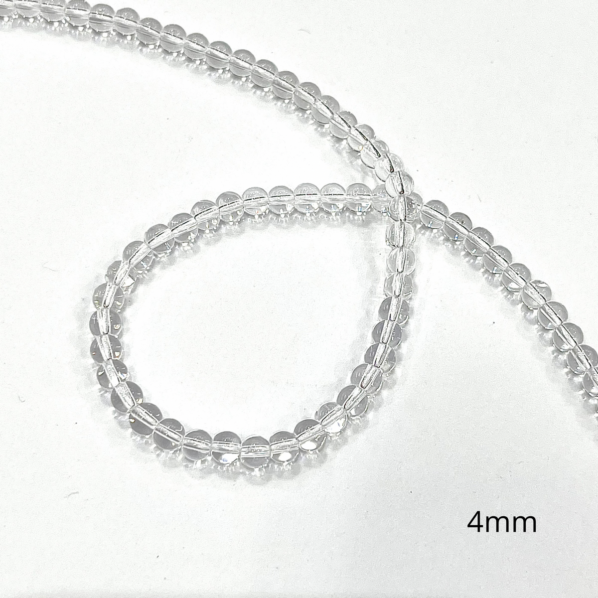 Sarta Cuarzo Cristal 4mm