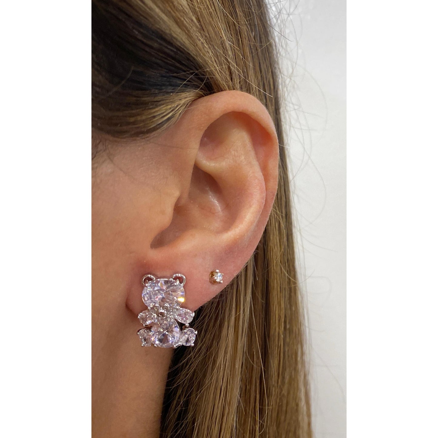 Aretes OXUH Plateado