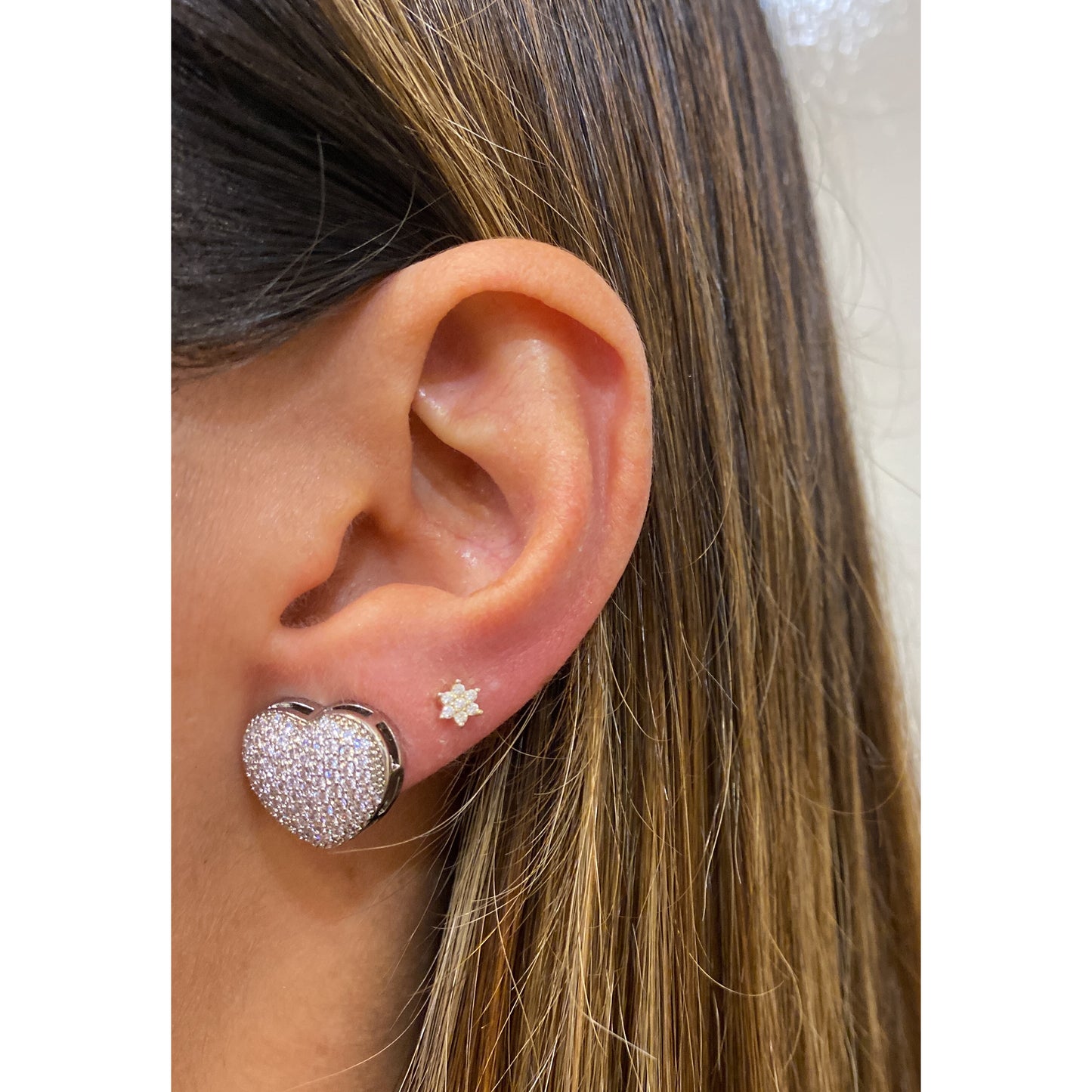 Aretes KOZEL Plateado