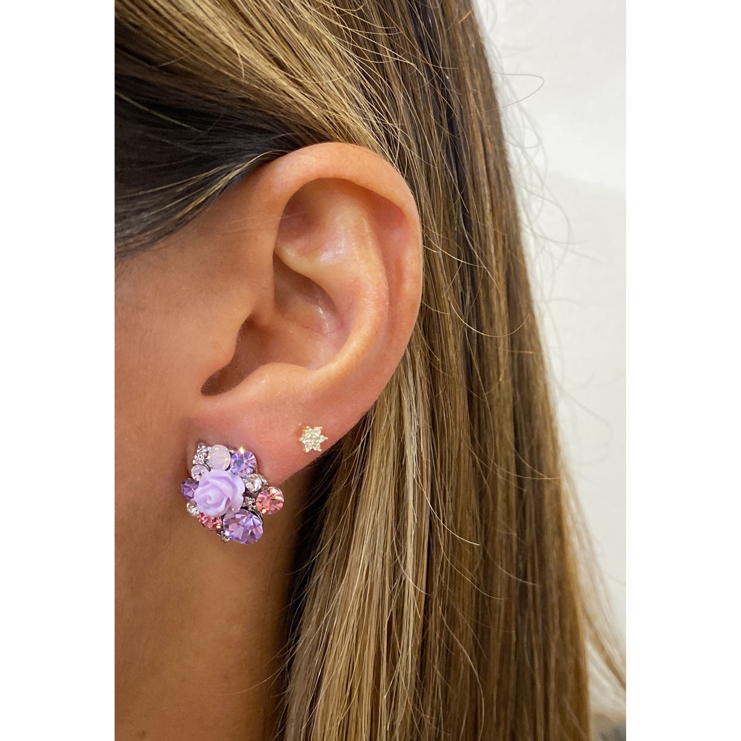 Aretes FRUKE Lila