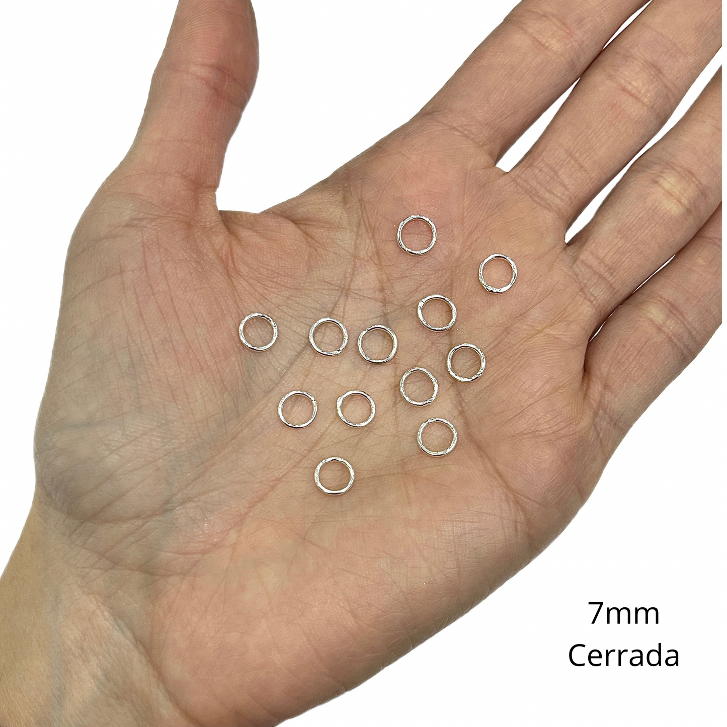 Argolla Cerrada Plata 7mm