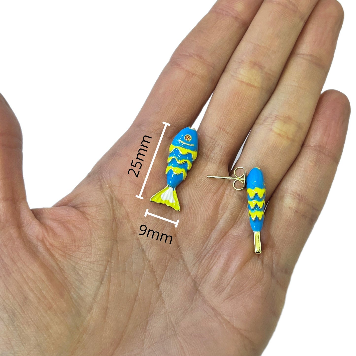 Aretes UKIM Turquesa