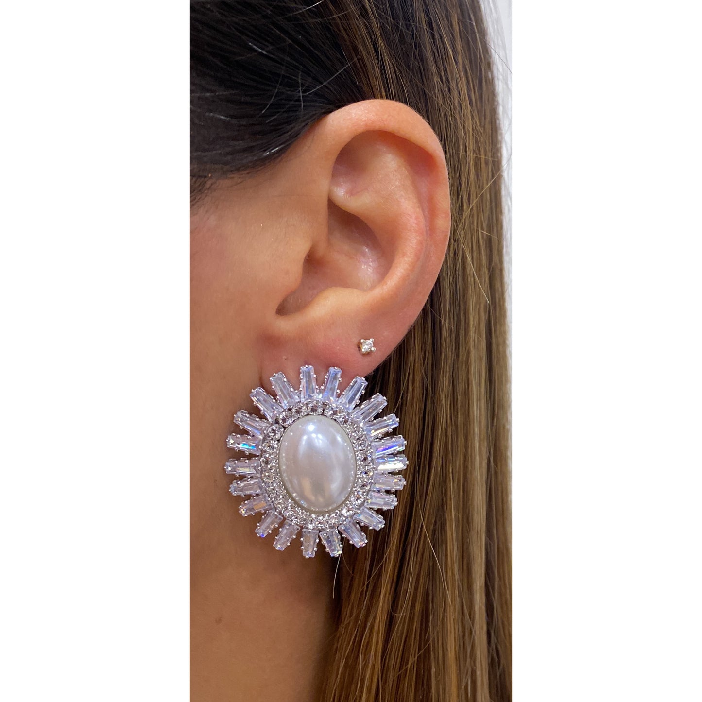 Aretes JAMOTE Plateado