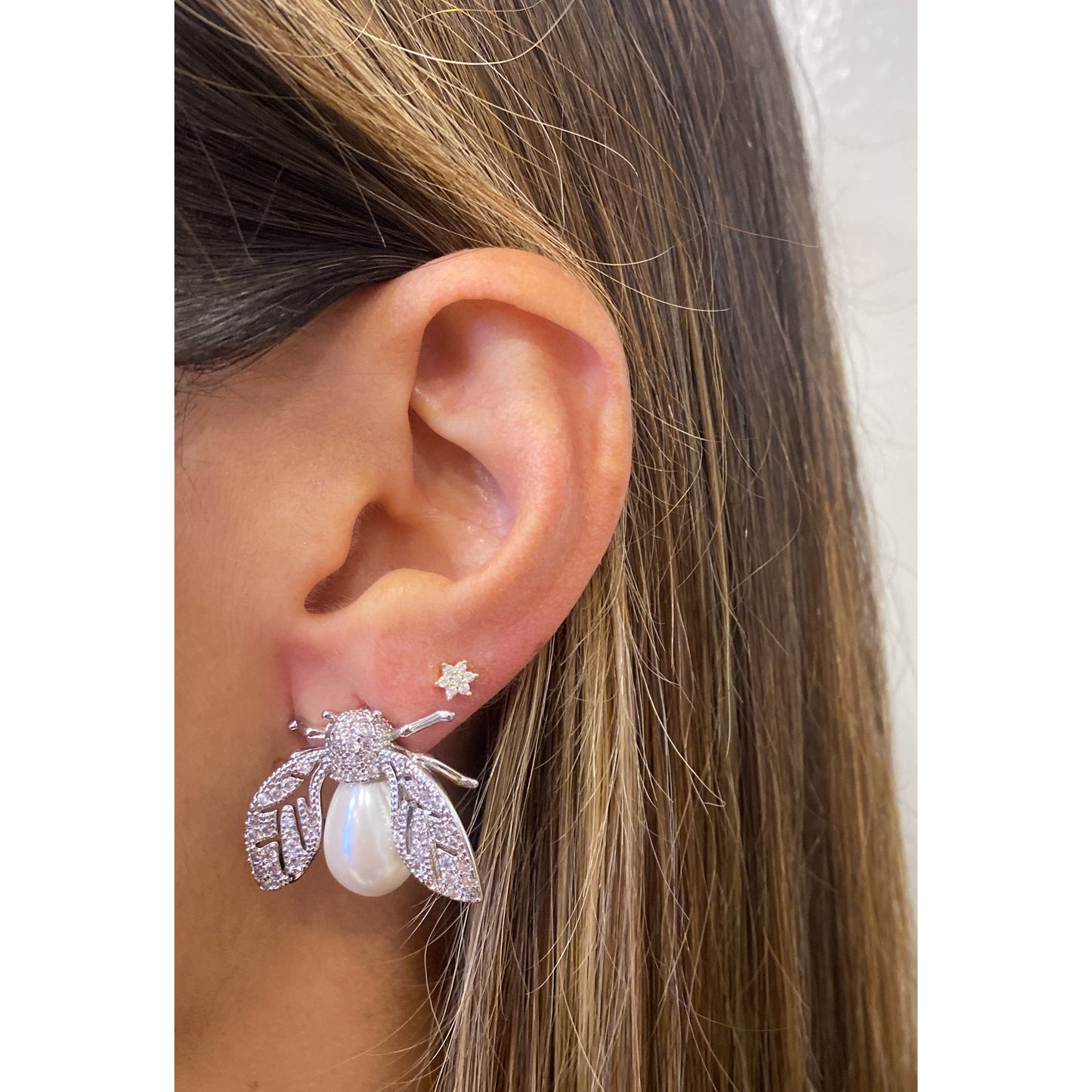 Aretes FIALI Plateado