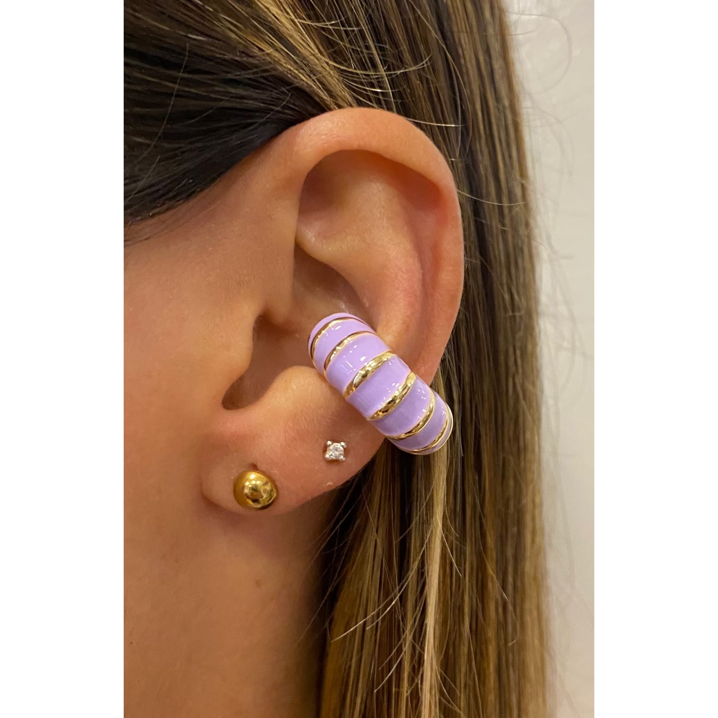 Earcuff MELTE Lila