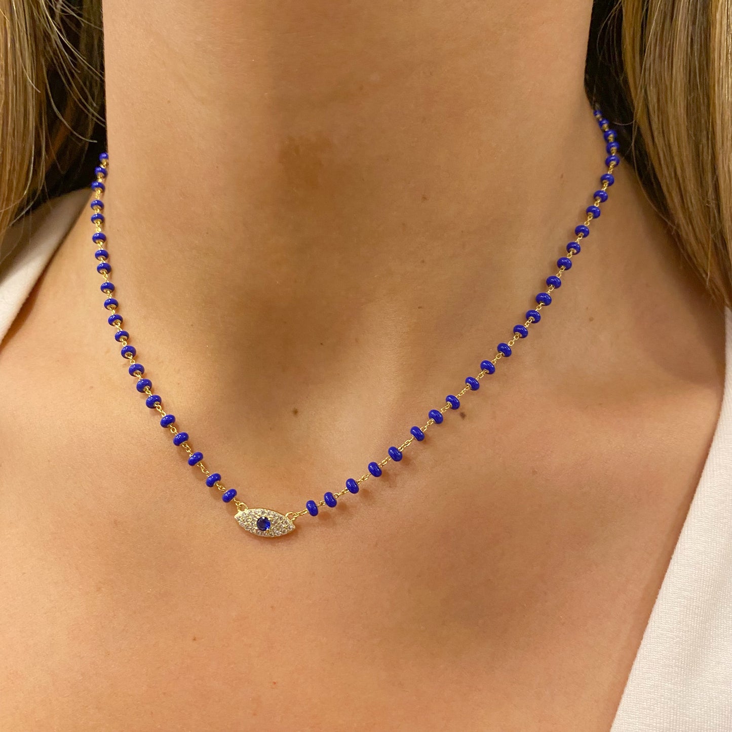 Collar MALBU Azul