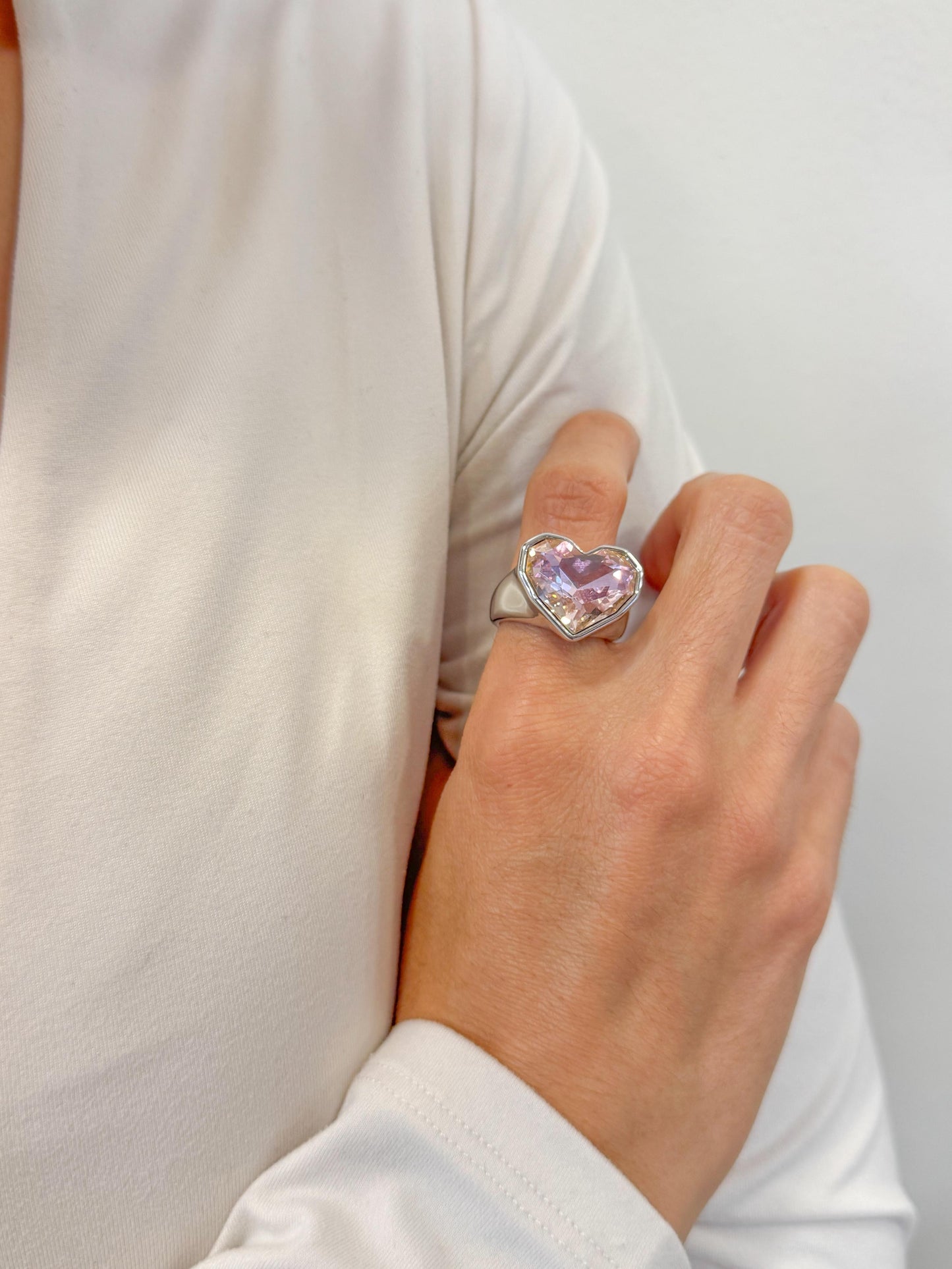 Anillo ZIRUN Rosado (Talla 7)