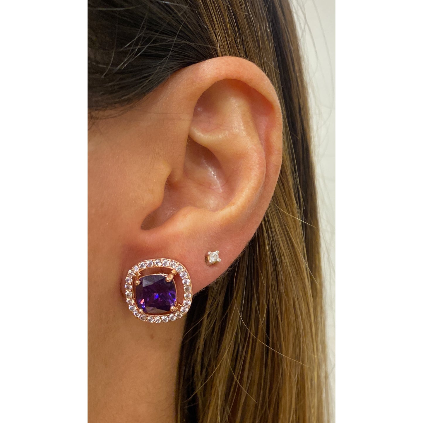 Aretes ZANT Morado