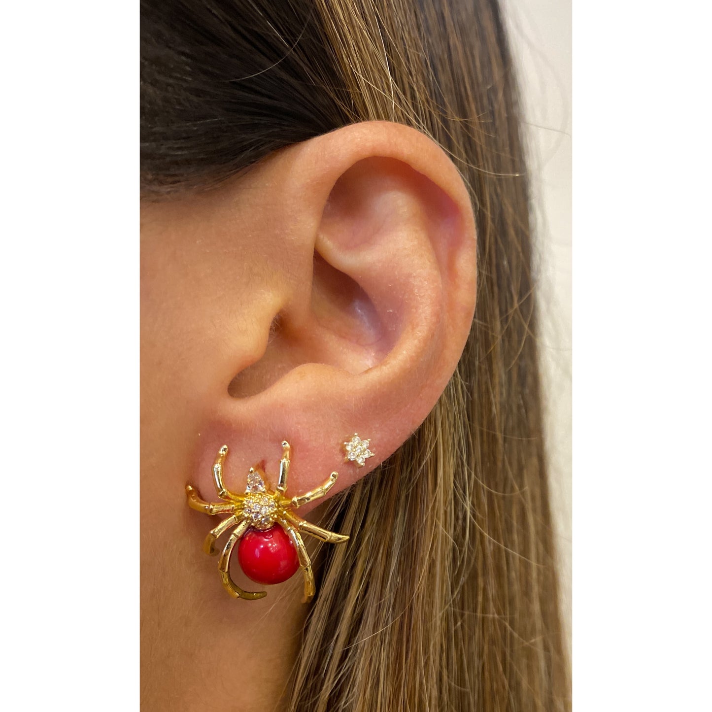 Aretes DRIGE Rojo