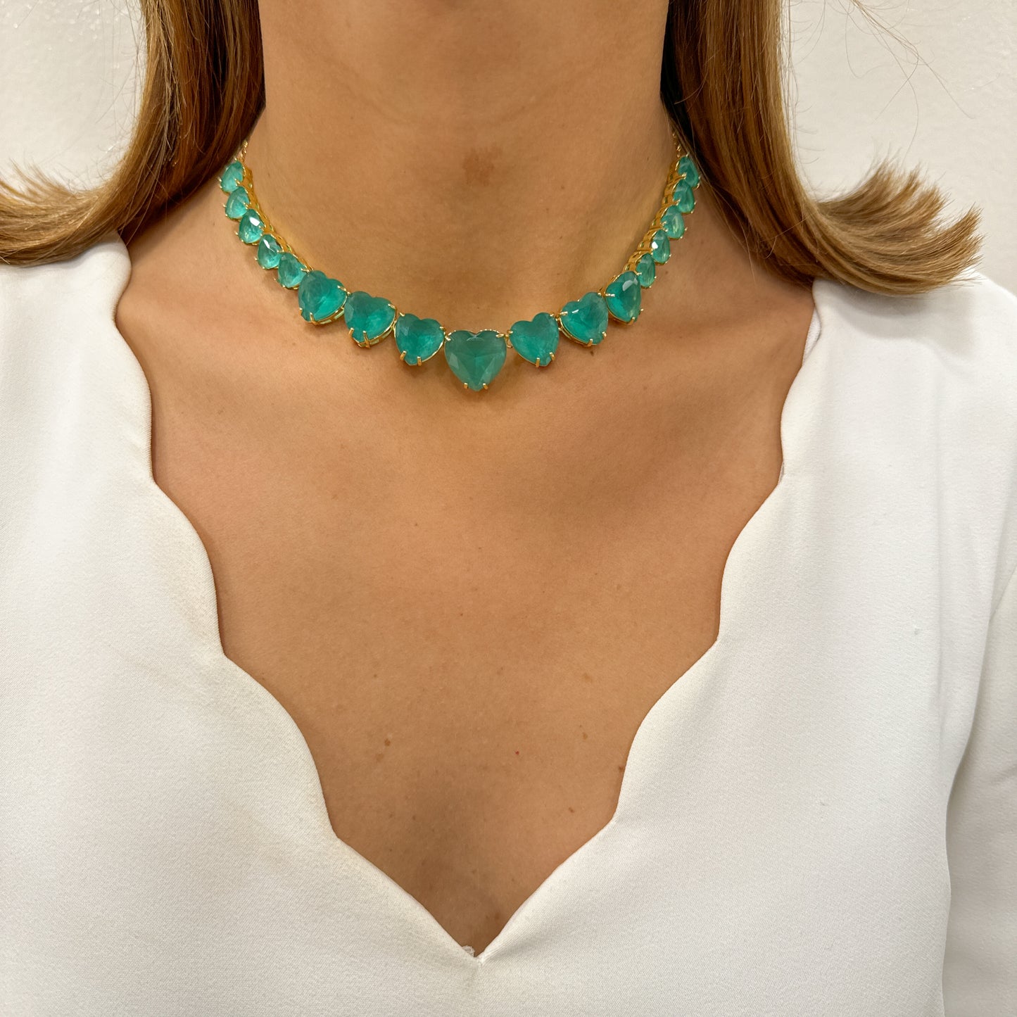 Collar LIKTO Aguamarina