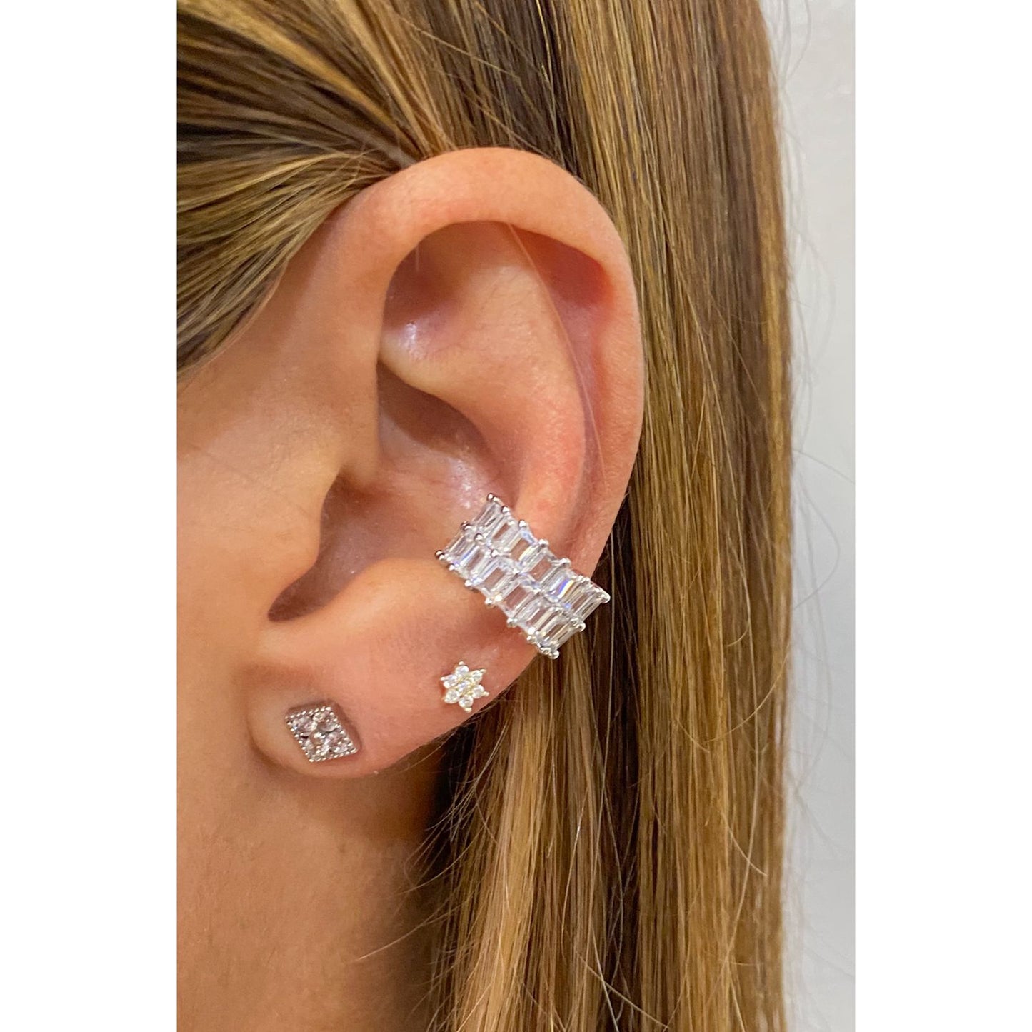 Earcuff GAKI Plateado