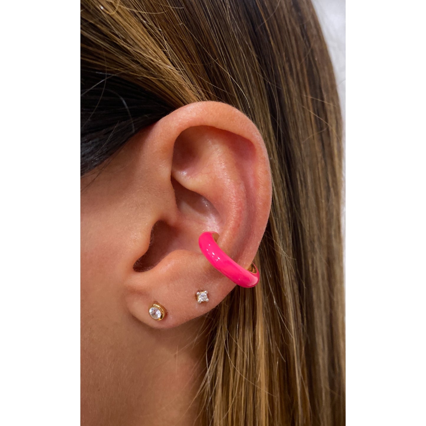 Earcuff GENDY Fucsia