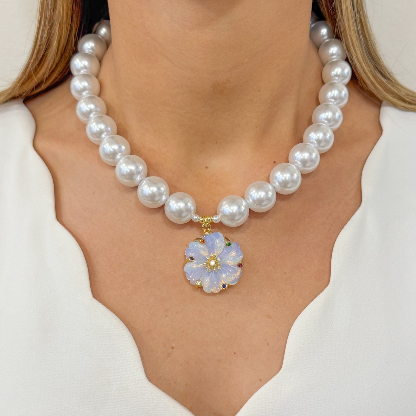 Collar UNKI Color Opalo