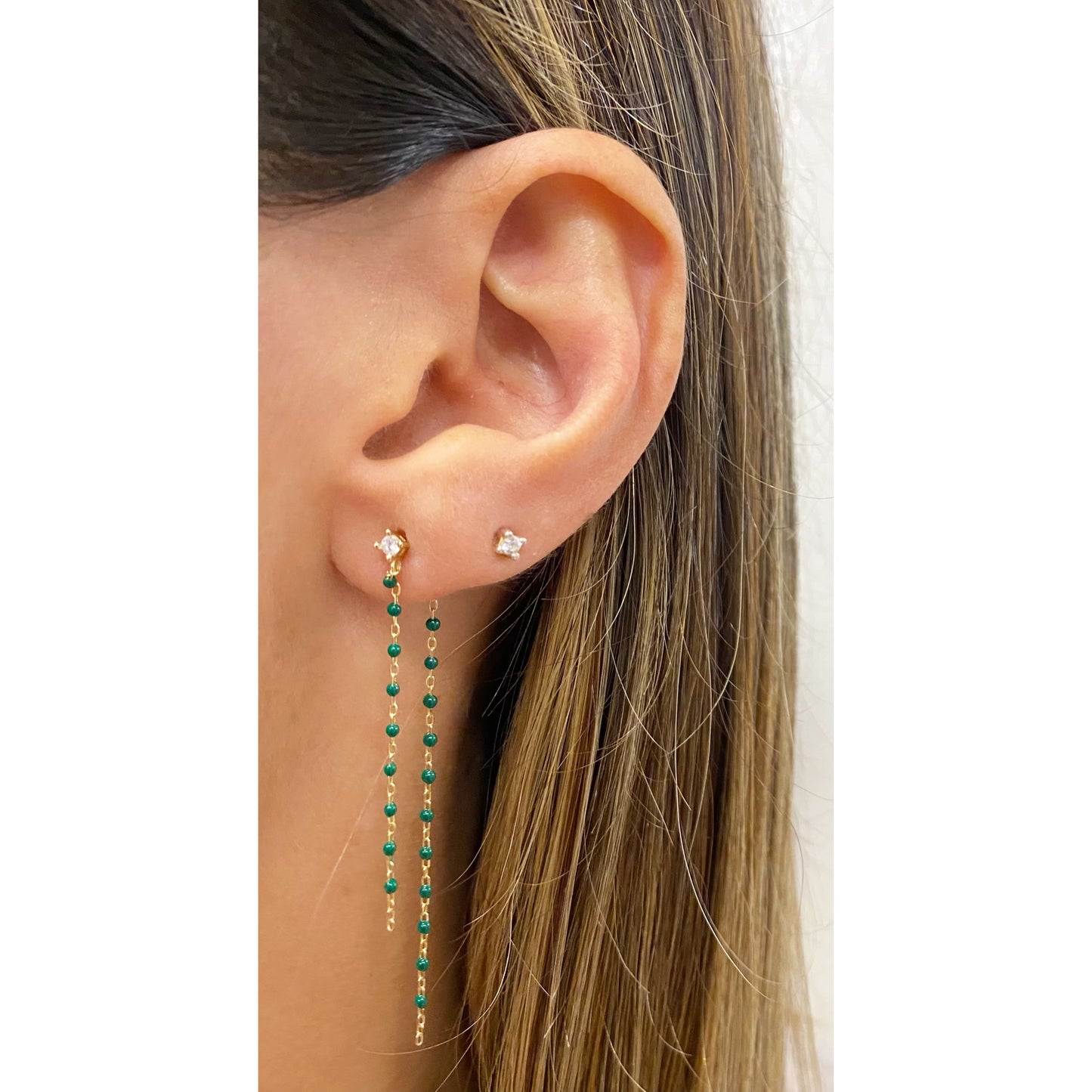 Aretes ORAKO Verde