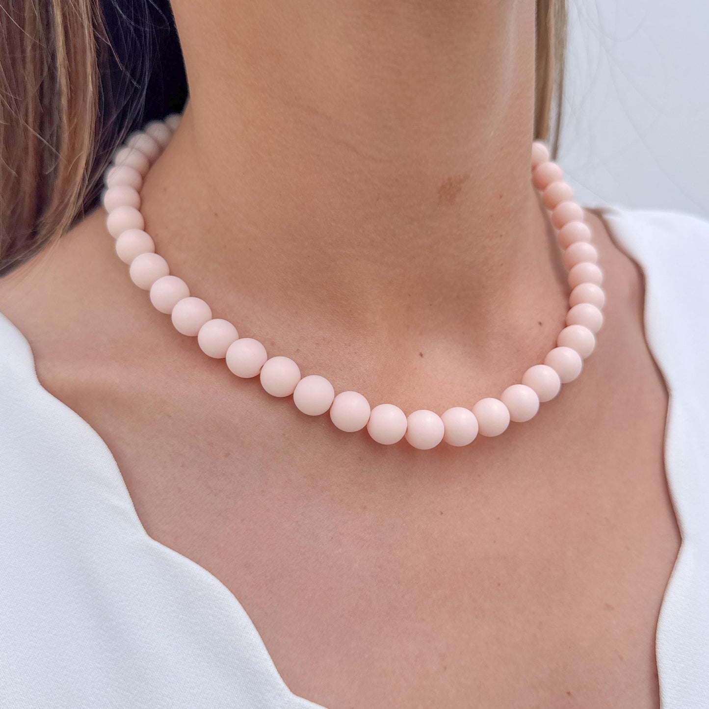 Collar VINUP Salmón Pastel