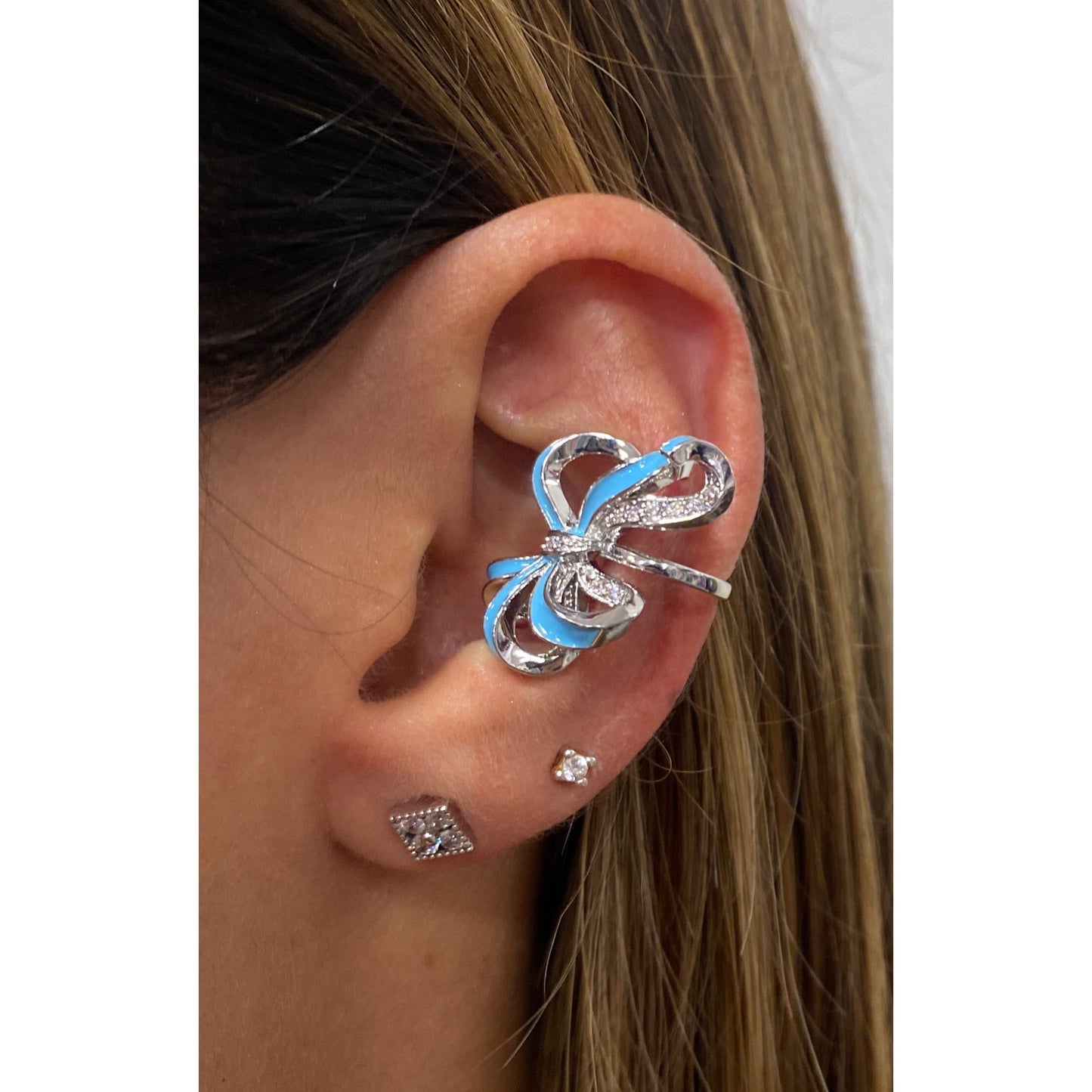 Earcuff VOBI Azul