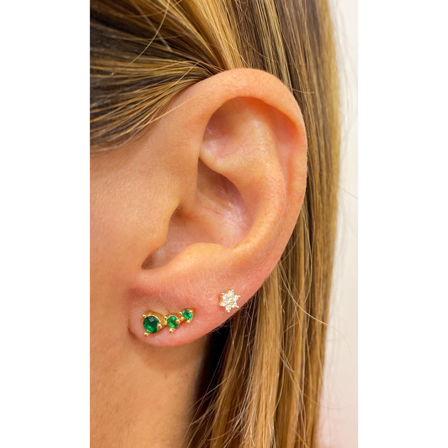 Aretes VILKA Verde