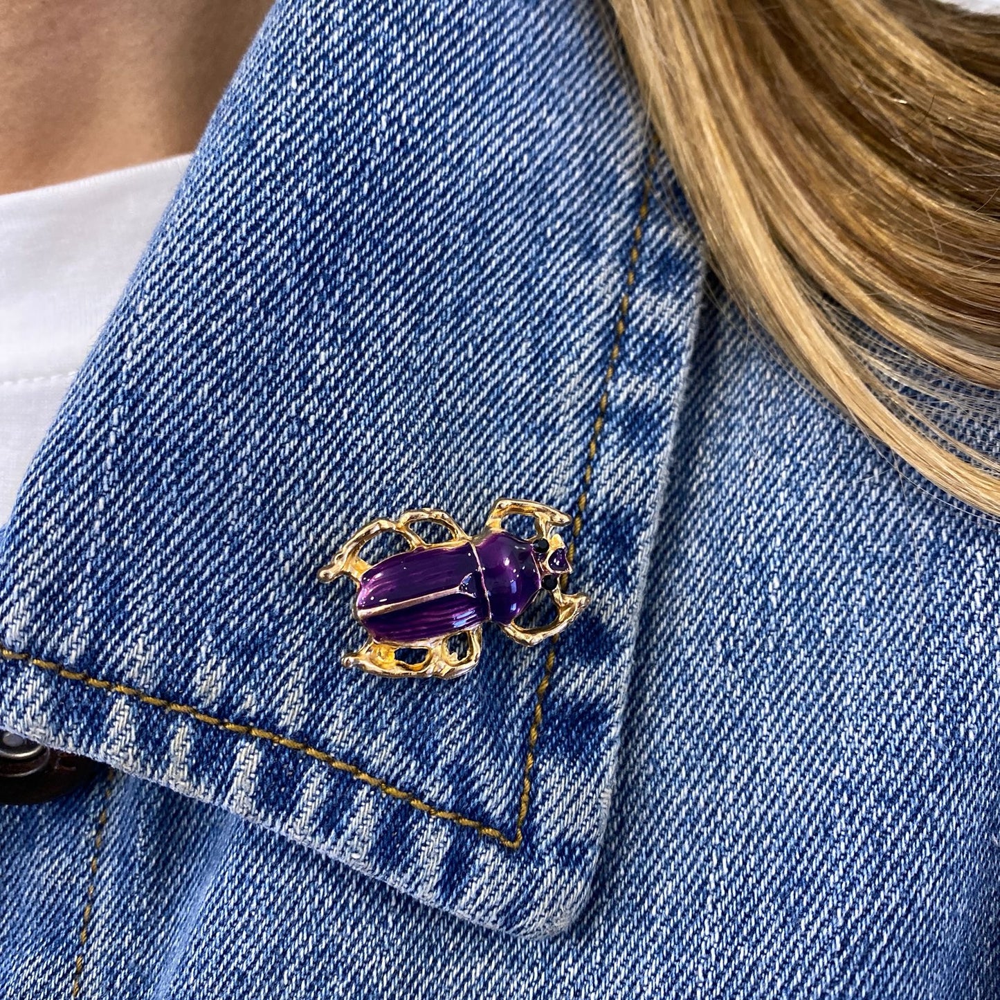 Prendedor ESVUK Morado