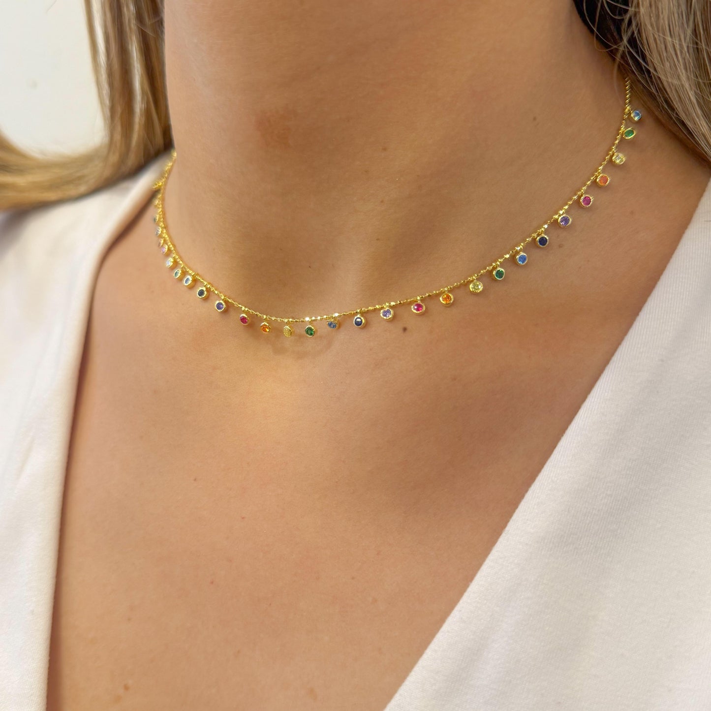Collar XEDY Dorado
