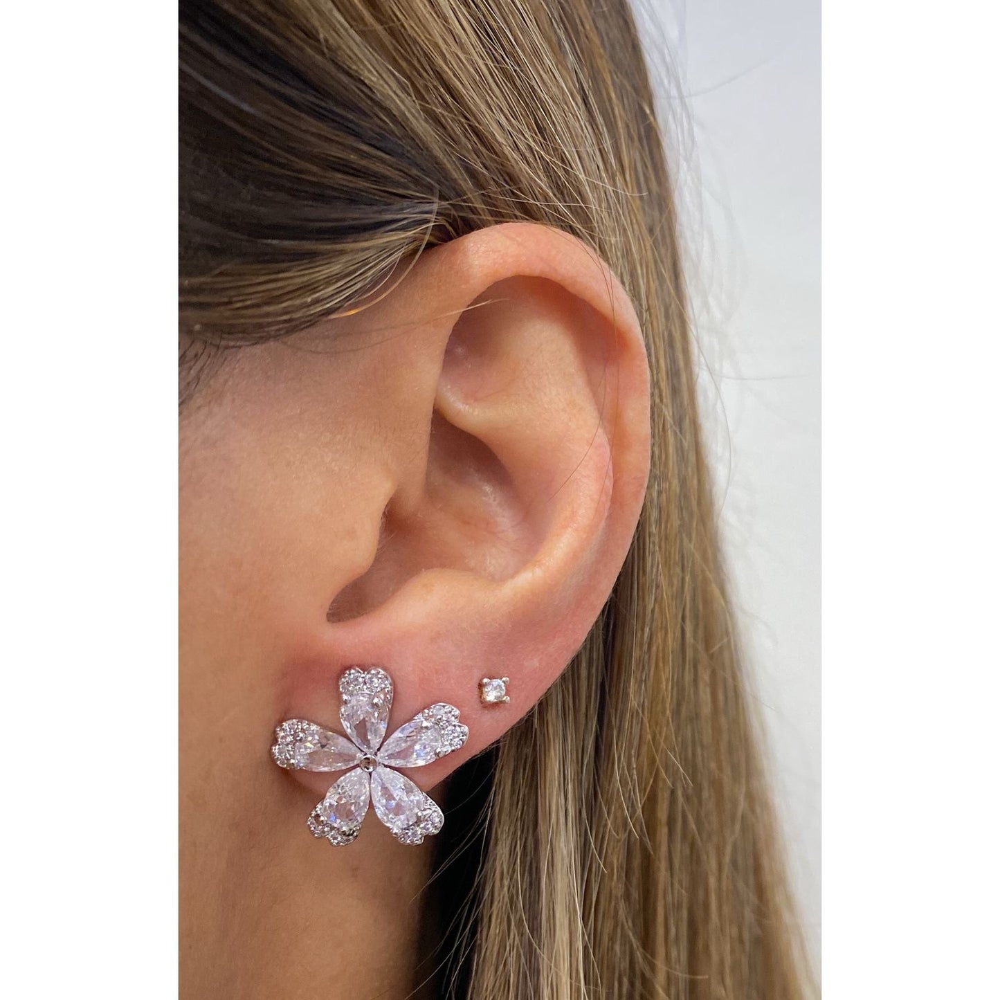 Aretes JYPE Plateado