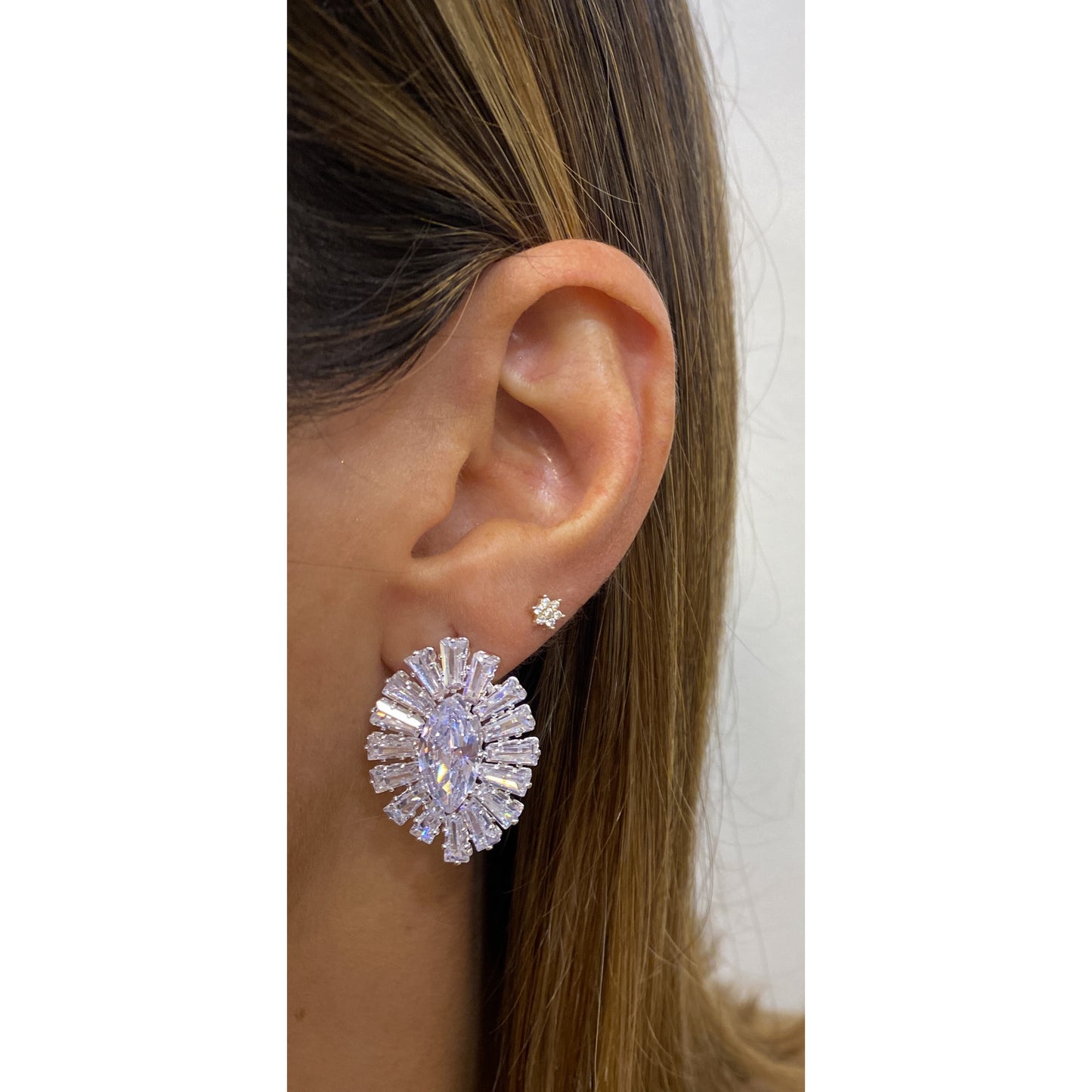 Aretes JEKLI Plateado