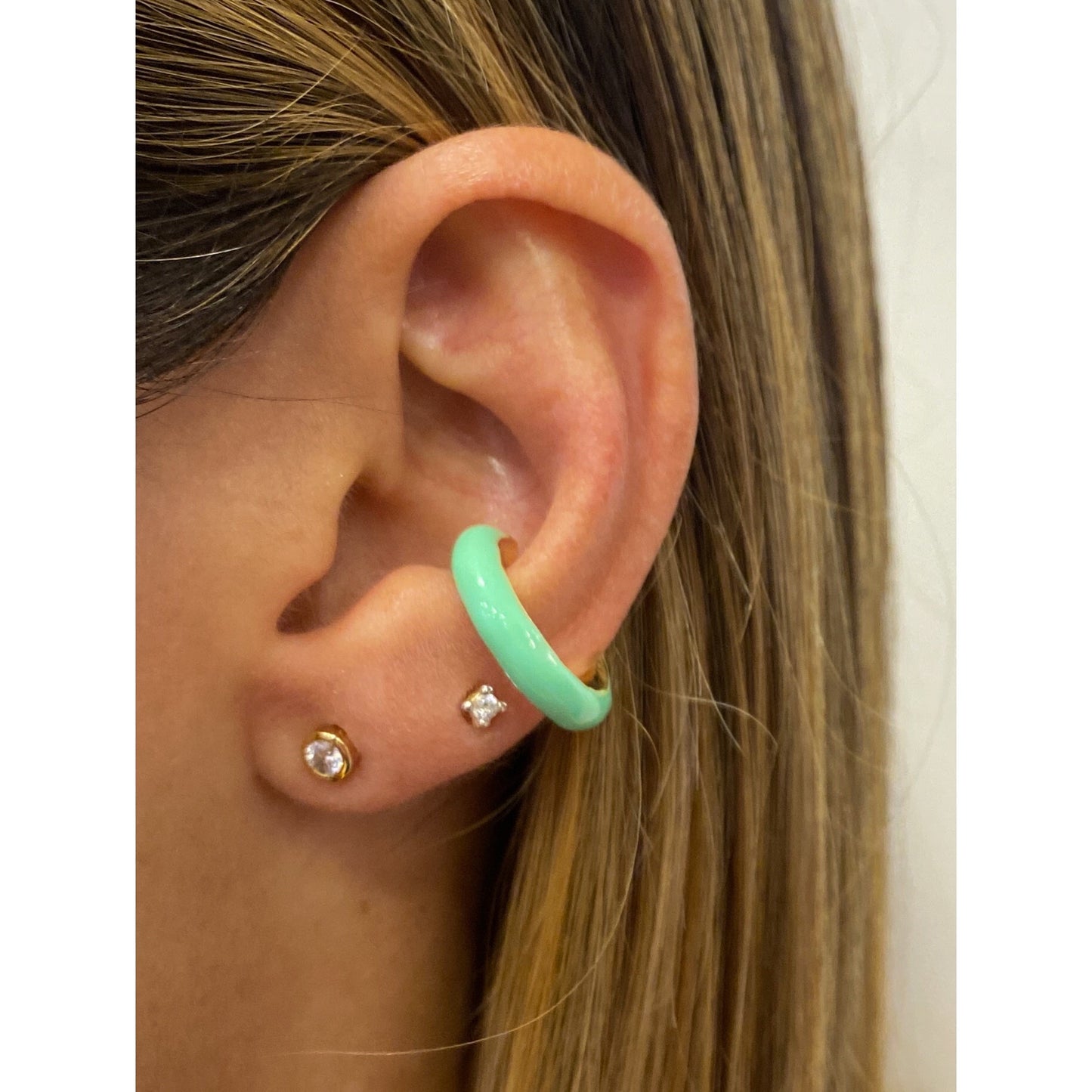 Earcuff GENDY Verde Menta
