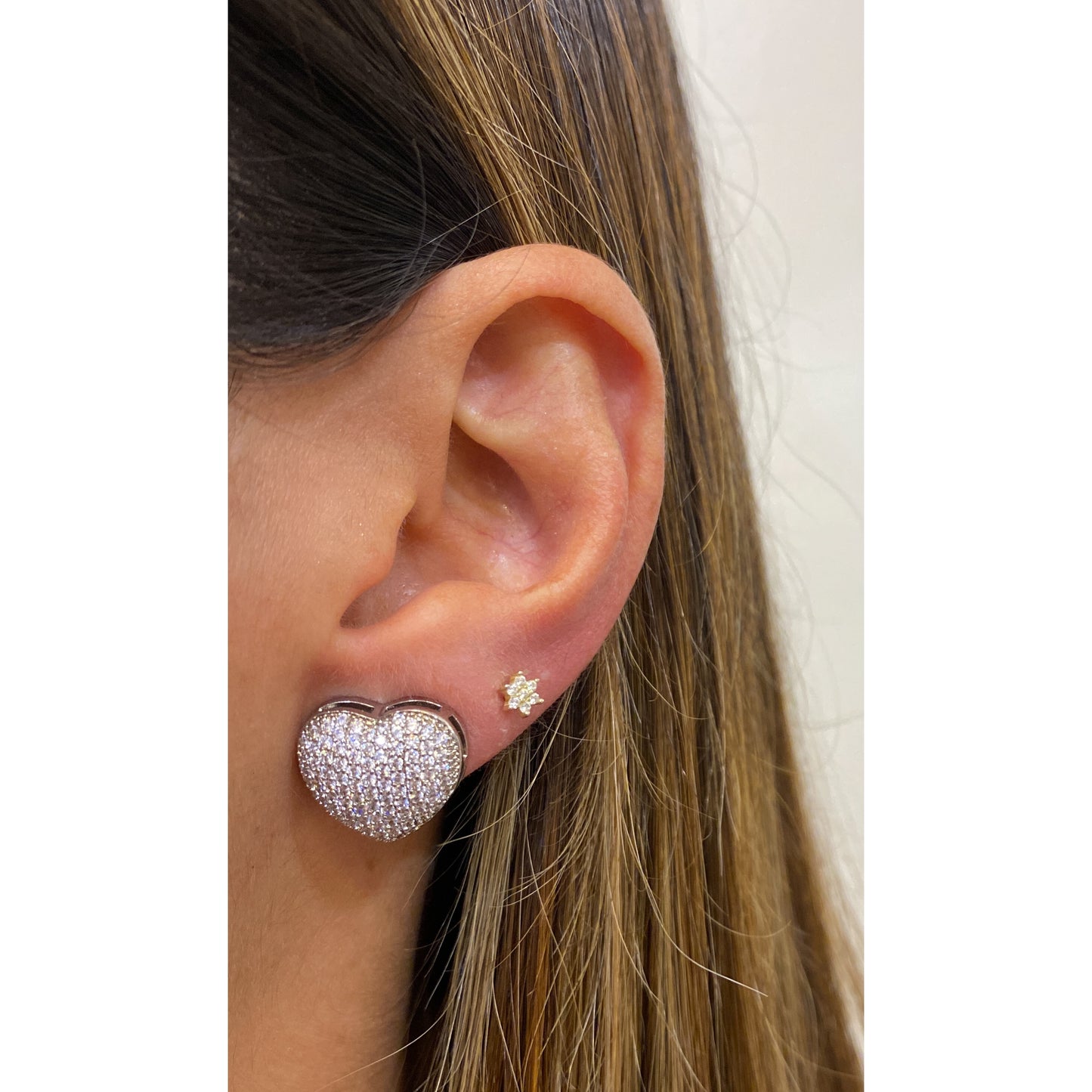 Aretes KOZEL Plateado