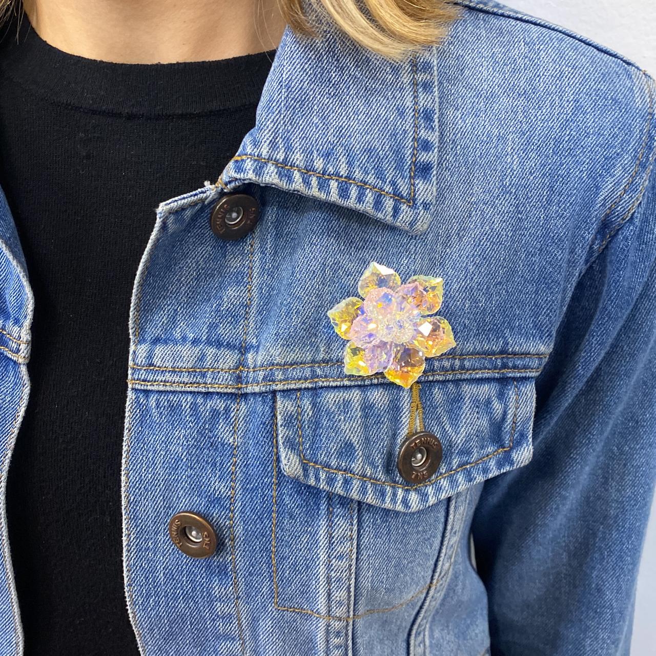 Prendedor DRAFON Rosa-Tornasol