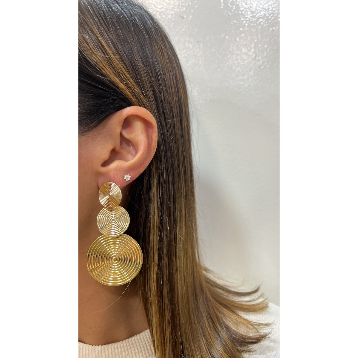 Aretes RUTON Dorados