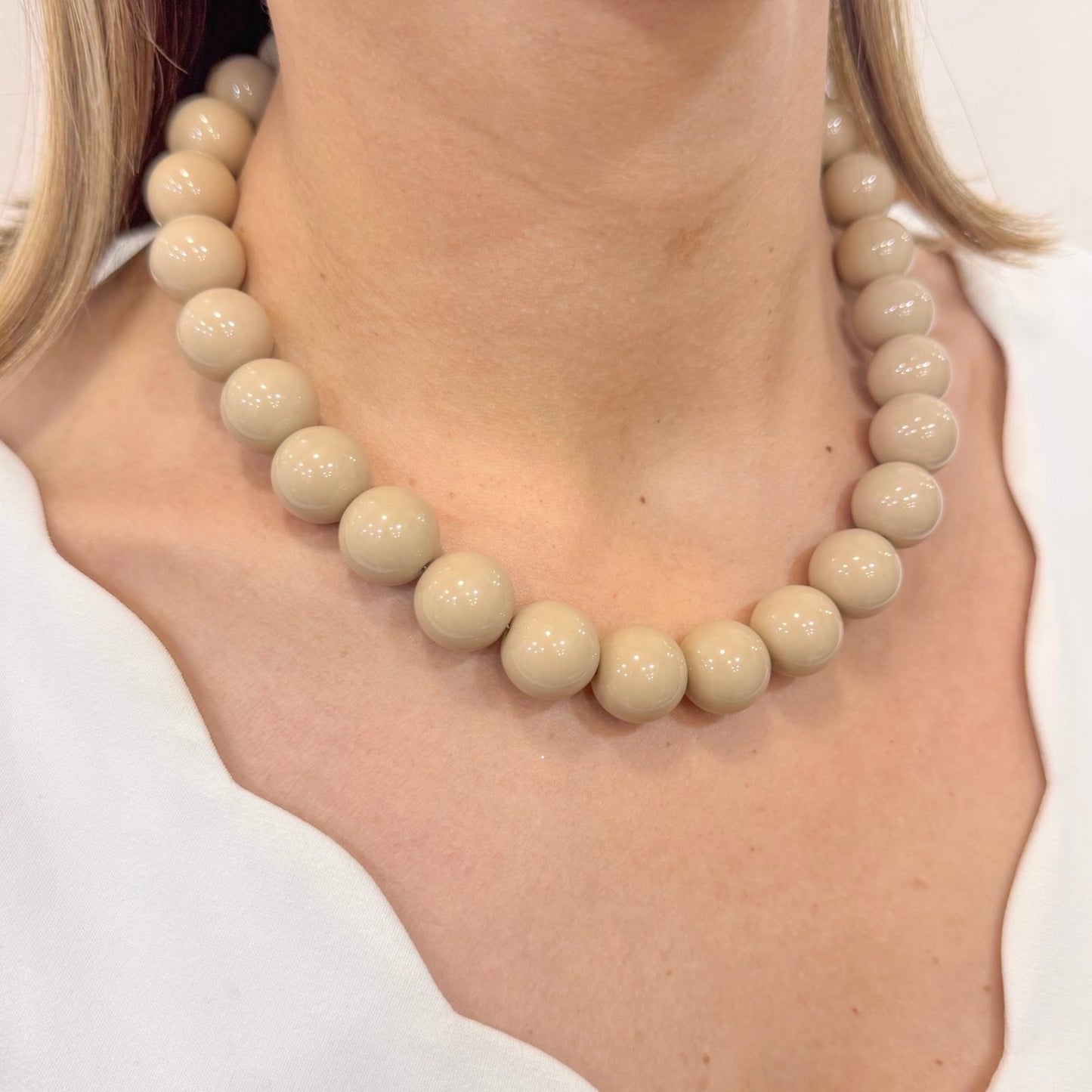 Collar OMIR Beige