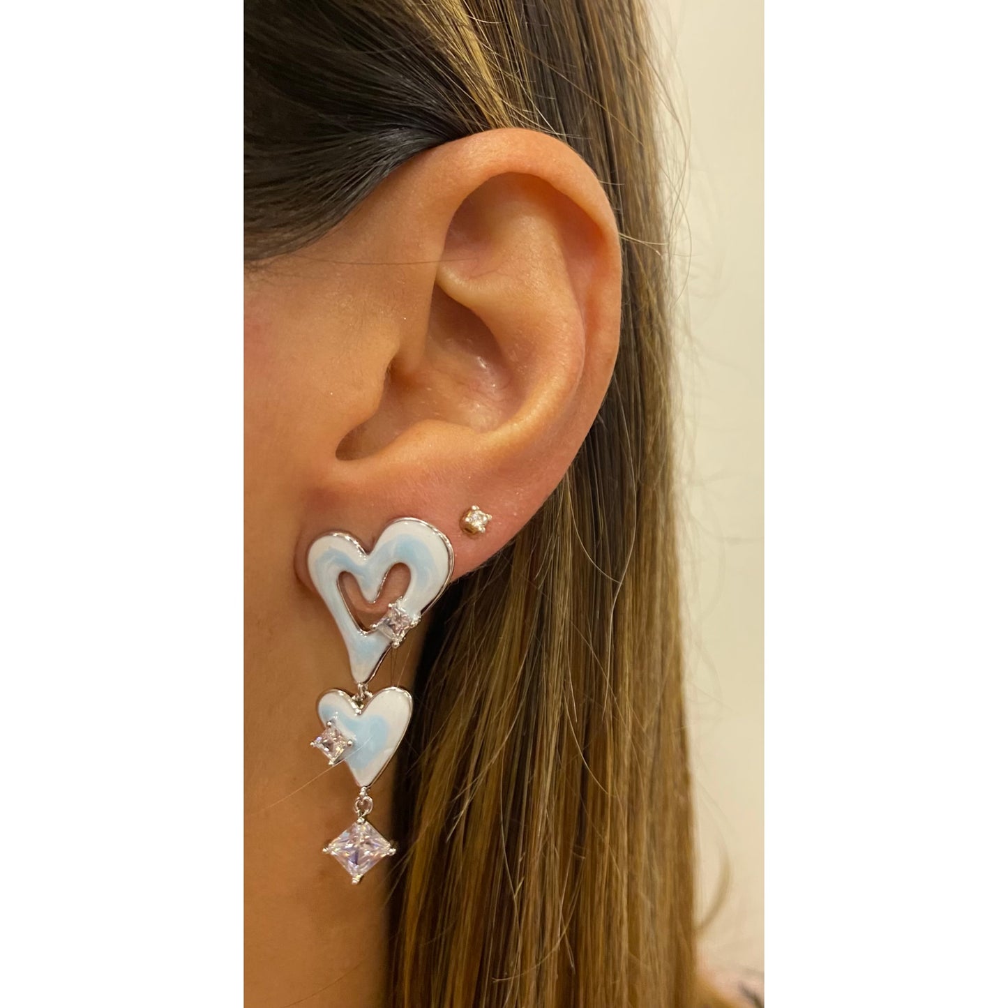Aretes ZINADO Turquesa