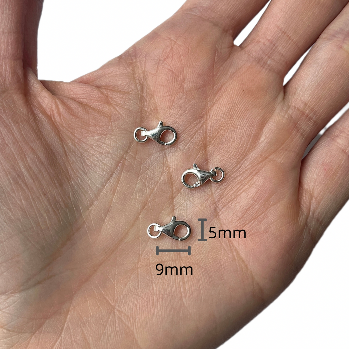 Broche Picoloro Plata 9mm*5mm