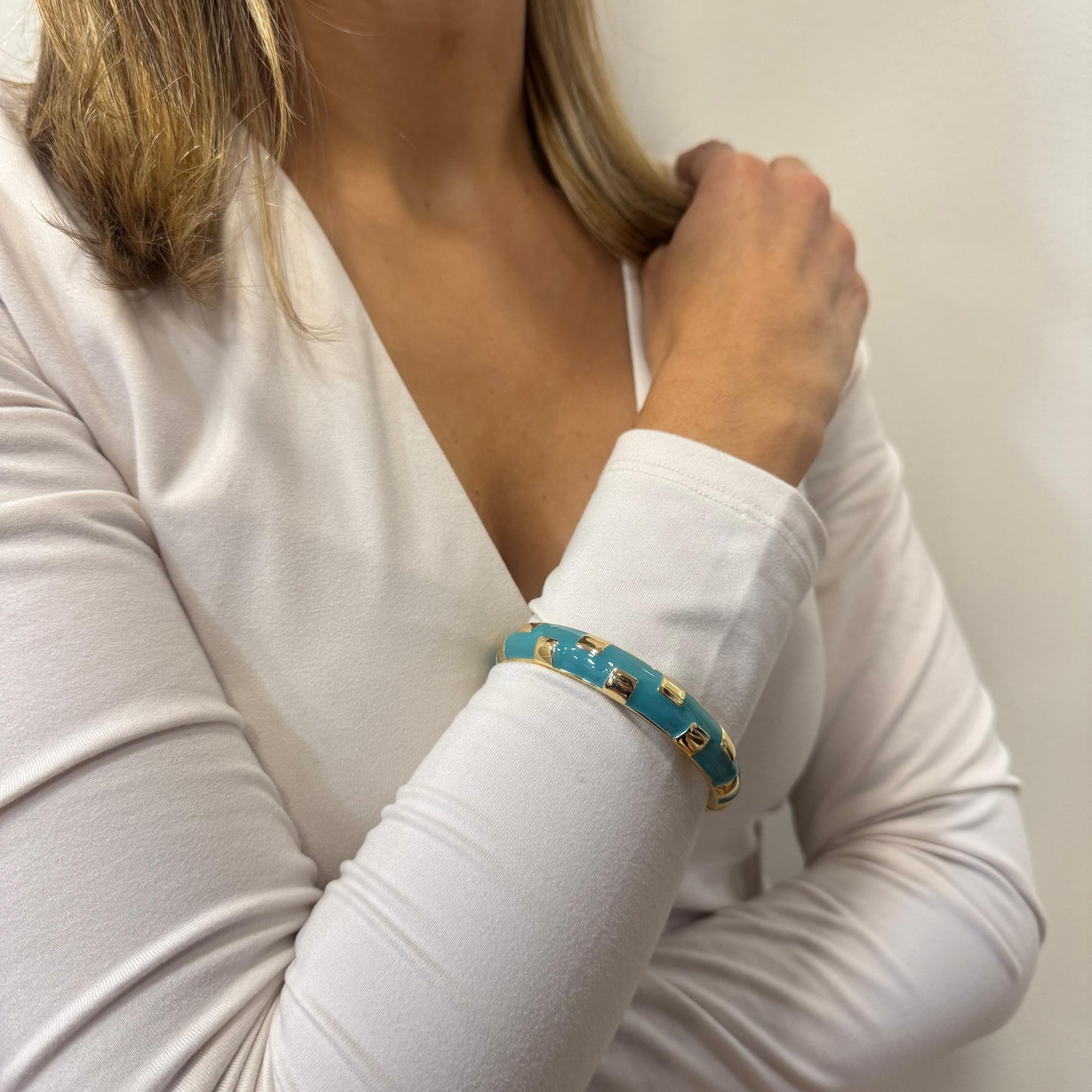 Pulsera Aro KUCE Turquesa