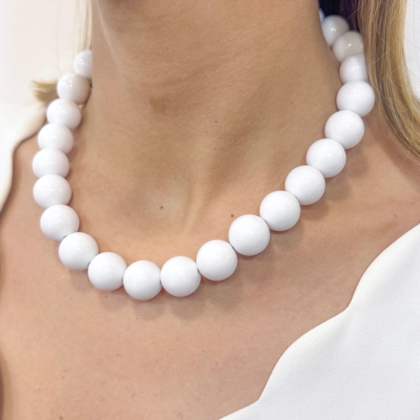 Collar OMIR Blanco